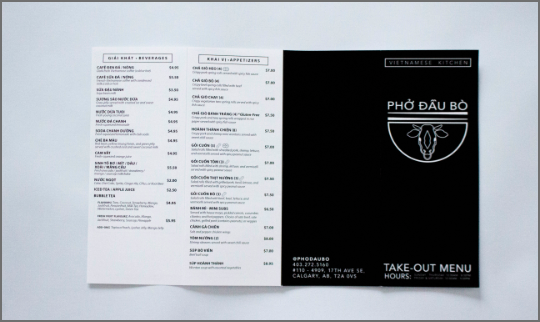 menu foldout